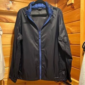 LANDS END Mens Wind / Rain Jacket